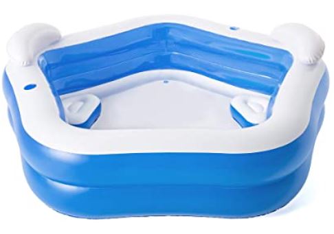 Piscina hinchable Bestway con asientos